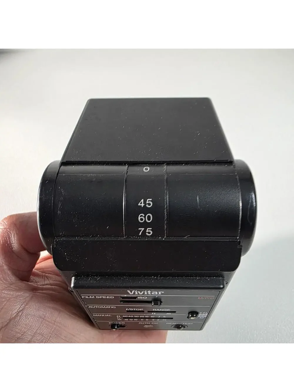 Vivitar Auto Thyristor Flash 550 FD Used & Works - Read